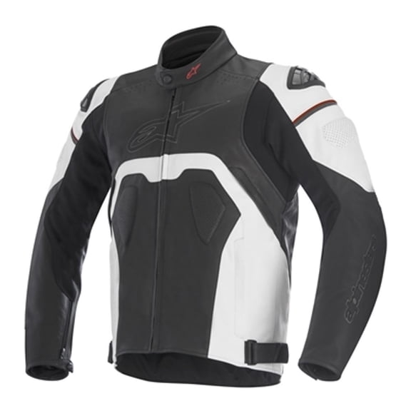 Alpinestars Core Mens Leather Jacket Black/White 46 EUR