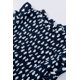 thumbnail image 3 of ABPHQTO Minivestido de mujer con punto fruncido azul, 3 of 5