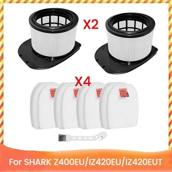 HEPA Filter Foam & Felt Filter for Shark IZ400EU IZ420EU IZ420EUT