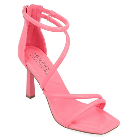 

Journee Collection Womens Marza Tru Comfort Foam Mid Heel Open Toe Pumps