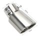 thumbnail image 1 of Tubo de escape redondo para coche, accesorios para coche, 1 Uds., silenciador trasero, silenciador de escape de coche de acero inoxidable Universal, 1 of 5