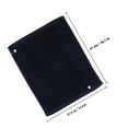 thumbnail image 2 of OULII Cotton Towel with Hook Black for Sports Use Great Absorbency and Quick Drying, 2 of 7
