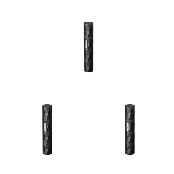 Seitruly Recortadora de pelo de nariz, rebanadora de acero inoxidable, Control de botón de funcionamiento silencioso, removedor de carga USB, cortapelos, Cabeza negra de 1 pieza 3piezas Seitruly CBP394403