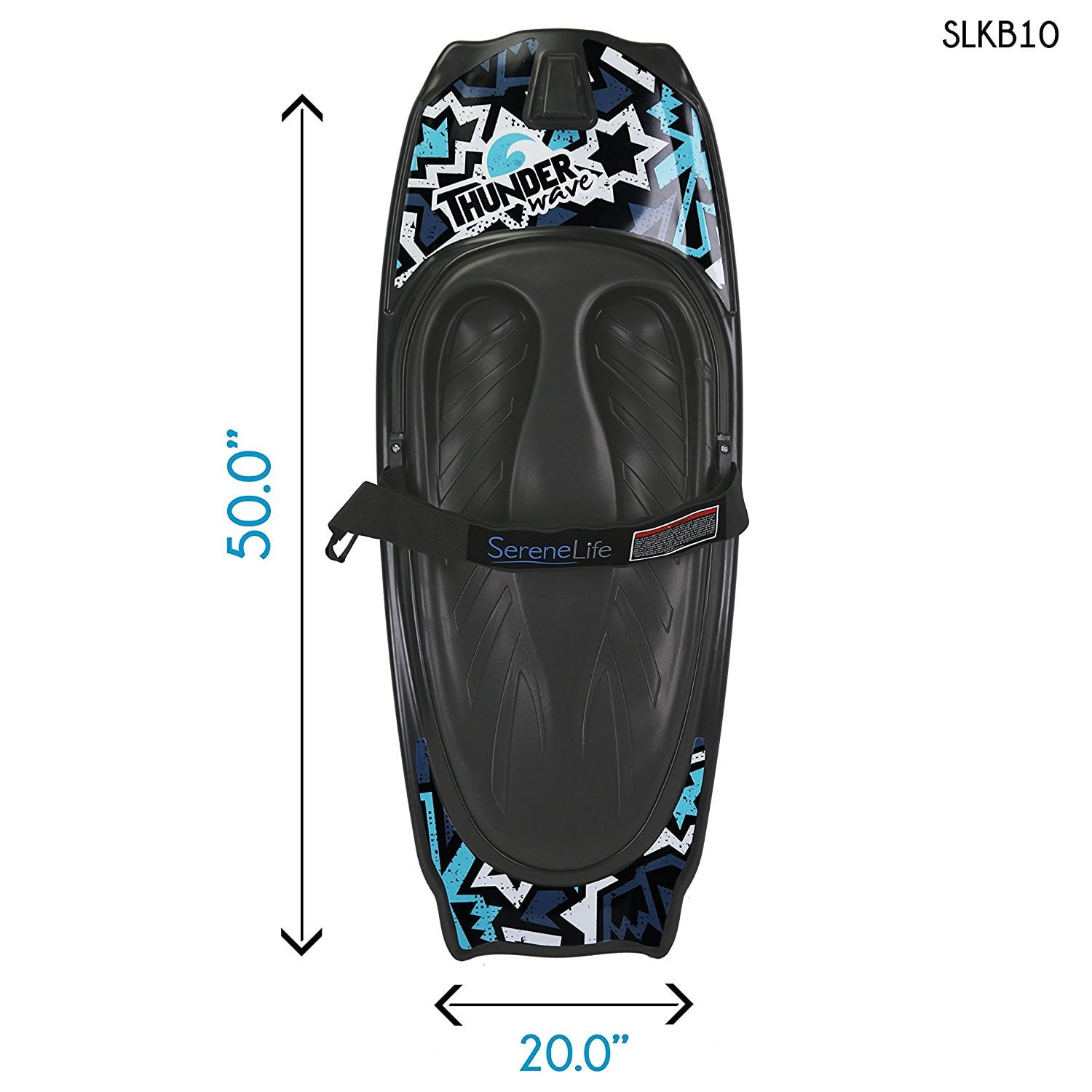 SereneLife SLKB10 - Thunder Wave Water Sport Knee-Board