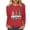Print22, variant on Mgmyaa Womens Christmas Print Long Sleeve Shirt Round Neck Graphic Tees Casual T-Shirts