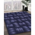 thumbnail image 3 of Ahgly Company Tapis d'Intérieur Lavables en Machine, Ronds, Transitionnels, Pourpre Profond, 7' Ronds, 3 of 7