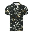 thumbnail image 4 of Workout Shirts for Men Cotton,Men's Shirts Hawaiian Golf Shirts Short Sleeve Performance Print Golf Shirts, 4 of 5