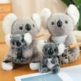 thumbnail image 6 of 25cm Kawaii Penguin Koala Mother and Son Plush Toys Soft Stuffed Animals Pillow Koala&Penguin Baby Toy Cuddly Gifts Friends Kids, 6 of 8
