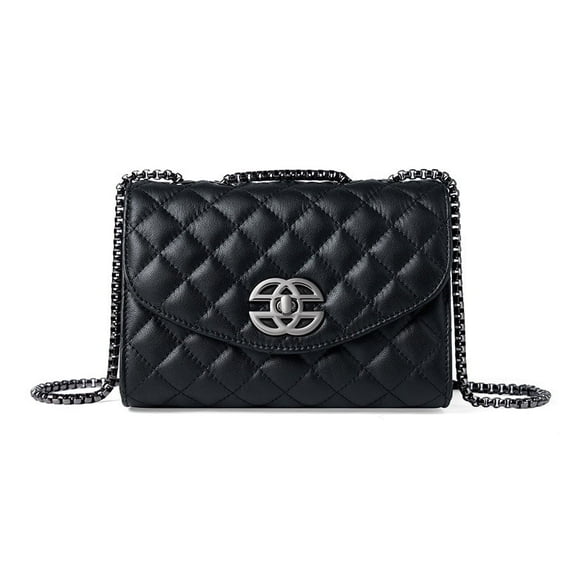 Women Trendy Ladies Shoulder Bag Leather Crossbody Purse for with Chain Desig