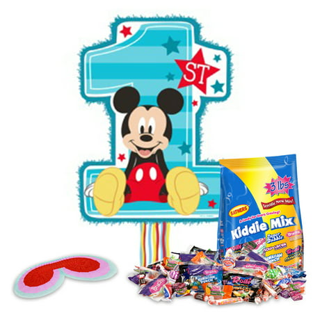 Mickey Mouse 1st Birthday Pinata Kit Walmart Com