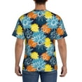 thumbnail image 2 of Naloa Sunflowers Men's T-Shirt Sport T-shirt Men's Basic Tee Casual Men's Shirt, Round Neck, Short Sleeves - Small, 2 of 5