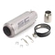 thumbnail image 1 of Escape de Moto IOAGSVW Acero Inoxidable 51mm Universal para Motos, Dirt Bikes, Street Bikes, Scooter, 1 of 7