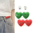 Feinib Clearance! Buttons Heart Shape Fixer for Jeans Jean Adjustable