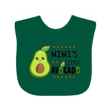 

Inktastic Mimi s Little Avocado with Cute Baby Avocado Gift Baby Boy or Baby Girl Bib