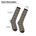 thumbnail image 2 of Fotbe Animal Paw Calcetas Divertidas Estampadas para Hombre y Mujer, Calcetas de Algodón hasta la Rodilla para Caminar, Correr, Enfermería y Embarazo, 2 of 6