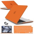 thumbnail image 1 of Funda rígida IBENZER para MacBook Air 13.6" 2022-2025 color naranja, 1 of 9
