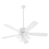 Quorum Lighting - Ovation - 5 Blade Ceiling Fan with Light Kit In Transitional