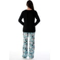 thumbnail image 4 of Just Love Ultra-Soft Womens Pajama Pant Set with Nightgown & Matching Socks  Luxurious Sleepwear (Jolly Snowman, X-Large), 4 of 4