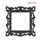 thumbnail image 4 of Hallow Out Switch Pegatinas Espejo Envolvente Etiqueta Etiqueta Decoración Clear Plástico Wall Art Decal para Tienda Inicio Decoración de Pared Negro Yuarrent HA012039-00, 4 of 7