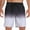 Black and White, variant on DAKIMOE Mens Swim Trunks with Compression Liner Quick Dry Sports Beach Shorts for Men Swimming Board Shorts Bathing Suits with Pockets Swimwear Surfing S to XL