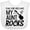 AA-White, variant on Inktastic For the Record, My Aunt Rocks Boys or Girls Baby Bib