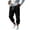 Mens Pants Black, variant on Mens Fall Sweatpants Casual Running Elastic Waist Drawstring with Pockets Jogger Yoga Pants Dad Gifts