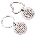 thumbnail image 2 of 2pcs jubilado llavero llavero llavero colgantes bolsa colgantes suministros de regalo (plata), 2 of 5