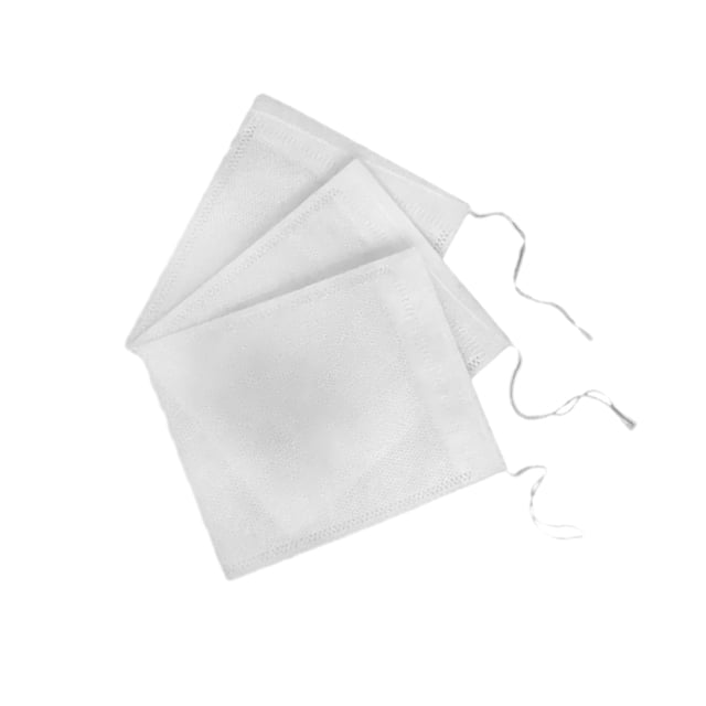 Kearding 200 Uds bolsas de té de tela cómodas e higiénicas hechas con bolsas de té con filtro de sellado con cordón no tejido Electrónica