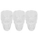 thumbnail image 4 of Vaso de Transparente con Forma de Calavera 3D de 75ml para Agua Potable Café Vino Perfecto para Cualquier Decoración de Fiesta Paquete de 3 ANGGREK Otros, 4 of 8