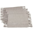 thumbnail image 2 of Saro Lifestyle Dashed Woven Placemat (Set of 4), 2 of 5