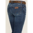 thumbnail image 4 of Wrangler Women's Retro Mae Dark Wash Mid Rise Bootcut Stretch Denim Jeans - 112344582 32W x 36L, 4 of 4