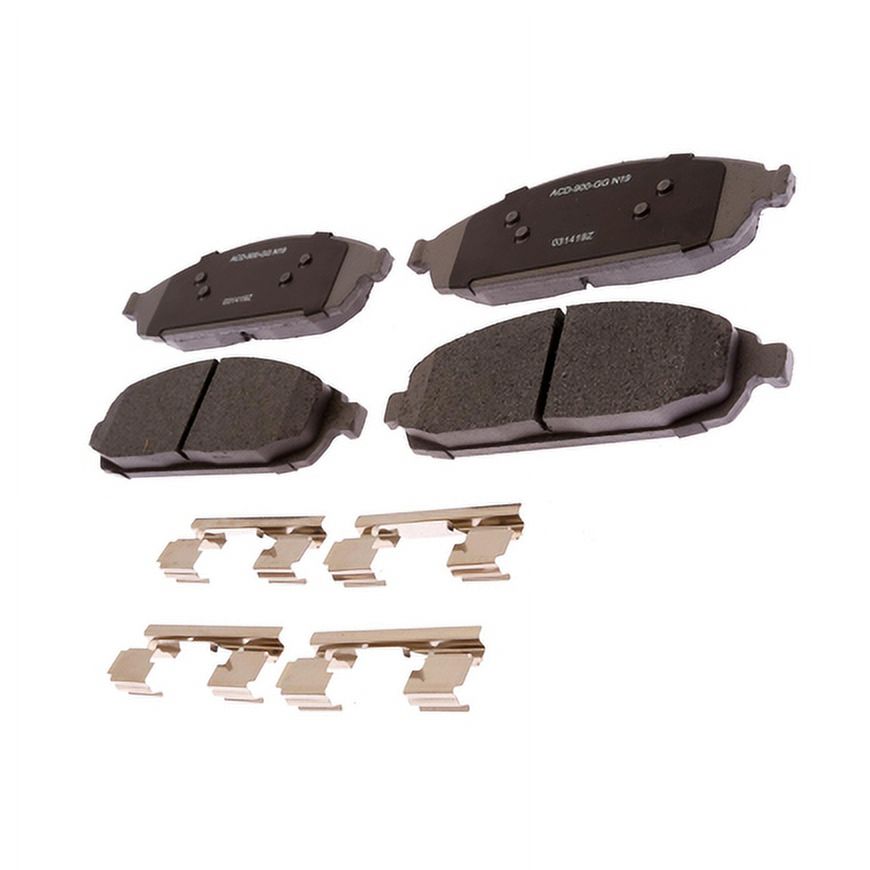 Disc Brake Pad Set Fits select: 2005-2006 JEEP GRAND CHEROKEE, 2006-2010 JEEP COMMANDER
