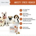 thumbnail image 6 of Chew + Heal Dog Anxiety & Stress Relief Vitamin (30 Chews) Calming Support Supplements for Travel, Storms, Fireworks, 6 of 8