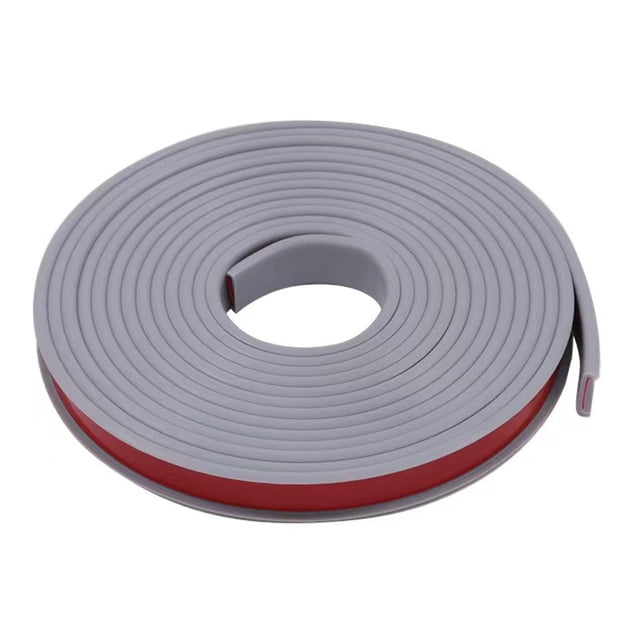 Lipstore Self Adhesive Veneer Edging Furniture Protector Counter U Shape Edge Banding Gray