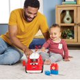 thumbnail image 2 of MEGA BLOKS Freddy Fire Truck Fisher-Price Toy Blocks with 1 Figure (6 Pieces) for Toddler, 2 of 6