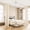 White, variant on Heavy Duty 1" No-Drill Room Divider Rod - Rustproof Adjustable Tension Pole 4-10ft (H) 28-114inch(W) for Privacy Curtains & Temporary Walls, White