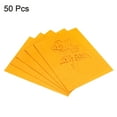 thumbnail image 3 of Table Name Place Cards,50Pack Rose Cut Design Blank Card Yellow, 3 of 6