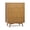 Natural, variant on Tremolo Modern Boho 4-Drawer Dresser with Solid Wood & Contemporary Fluted Fronts - Teamson Home