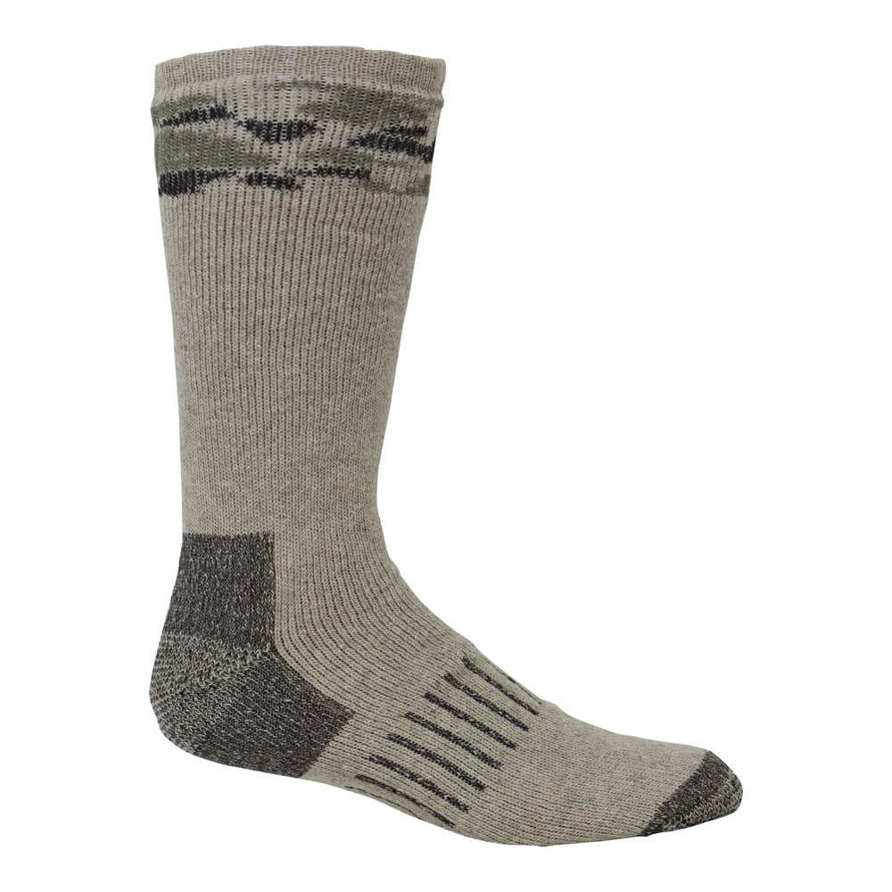 KODIAK Men's Kodiak Thermal Wool Crew Socks, 2pack