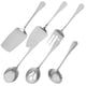 thumbnail image 4 of Stainless Steel Serving Utensils Set for Kids Use Silver Color Portable Flatware 1 Set, 4 of 5