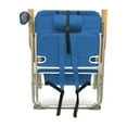 Caribbean Joe High Weight Capacity Chair, Blue
