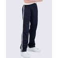 thumbnail image 2 of Real Essentials 3 Pack: Boys' Tricot Open Bottom Fleece-Lined Sweatpants with Pockets, 2 of 7
