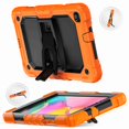 thumbnail image 2 of Dteck Galaxy Tab A 8.0 2019 Case T290 T295, Rugged Heavy Duty Shockproof Kickstand Protective Cover for Galaxy Tab A 8.0 Inch 2019 Without S Pen Model SM-T290 (Wi-Fi) SM-T295 (LTE), Orange, 2 of 9