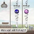 thumbnail image 2 of Ball Spiral Tail Decorative Wind Spinner Stabilizer Wind Chimes Hanging Wind Ball Spinner For Garde, 2 of 5