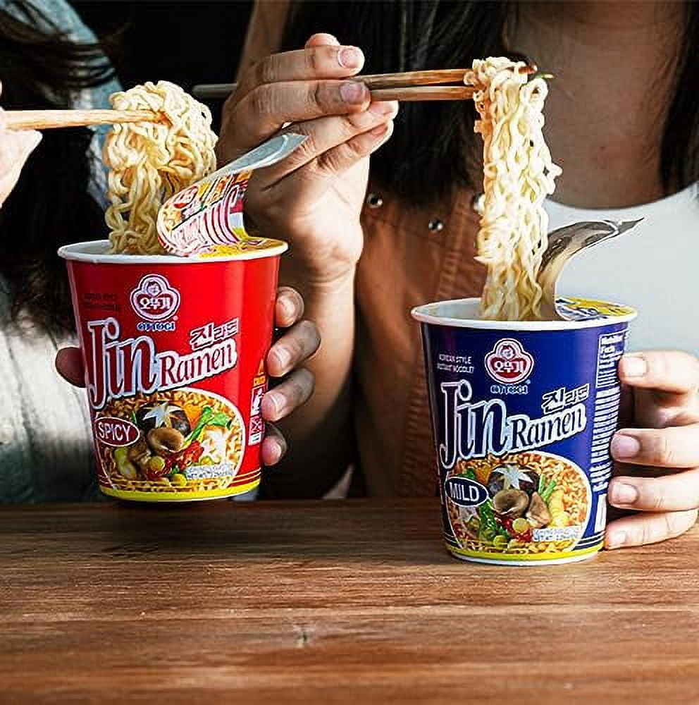 シューズ jinjin OTTOGI] Jin Ramen Mild, KOREAN STYLE INSTANT CUP NOODLE, (65g) -6