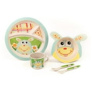 Green Frog Baby GFF006 The Bunny Bamboo Kids Meal Set