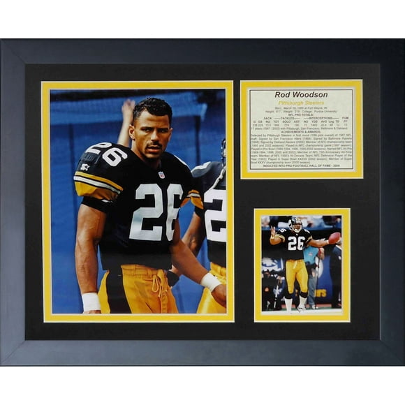 Legends Never Die Rod Woodson Framed Photo Collage, 11x14-Inch