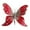 Red, variant on Kuntesetty Butterfly Clip Christmas Ornament Decoration Indoor Home Glitter Decorative Red