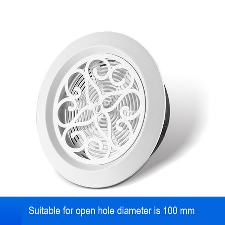 

ABS Round Air Vent Central Air Conditioner Air Vent Can Adjust The Air Volume