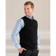 thumbnail image 1 of Russell Collection - Jersey / Sweater sin mangas cuello pico Modelo Knitted hombre caballero (Negro), 1 of 1